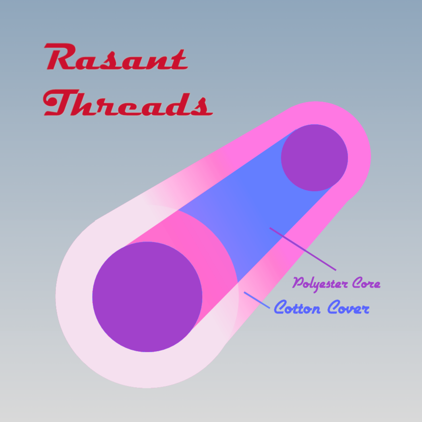 Thread RASANT 1000m Purples