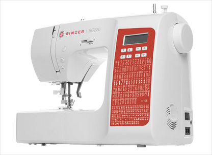 Singer Sewing Machine SC220 RED