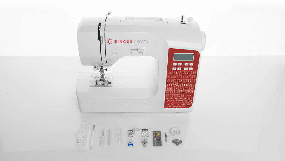 Singer Sewing Machine SC220 RED