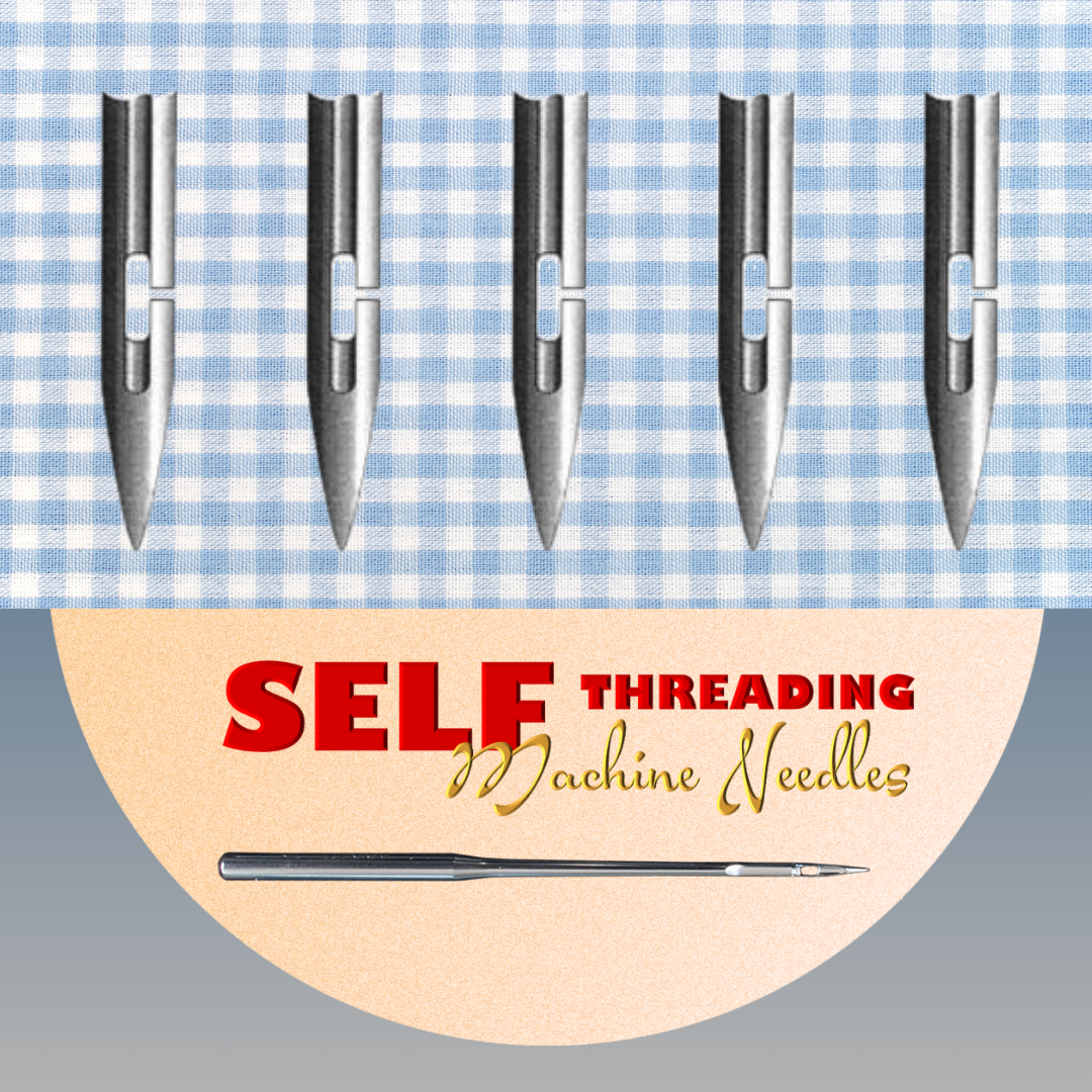 Triangle Self Thread Domestic Needles - Self Threading – Sewing Perfection
