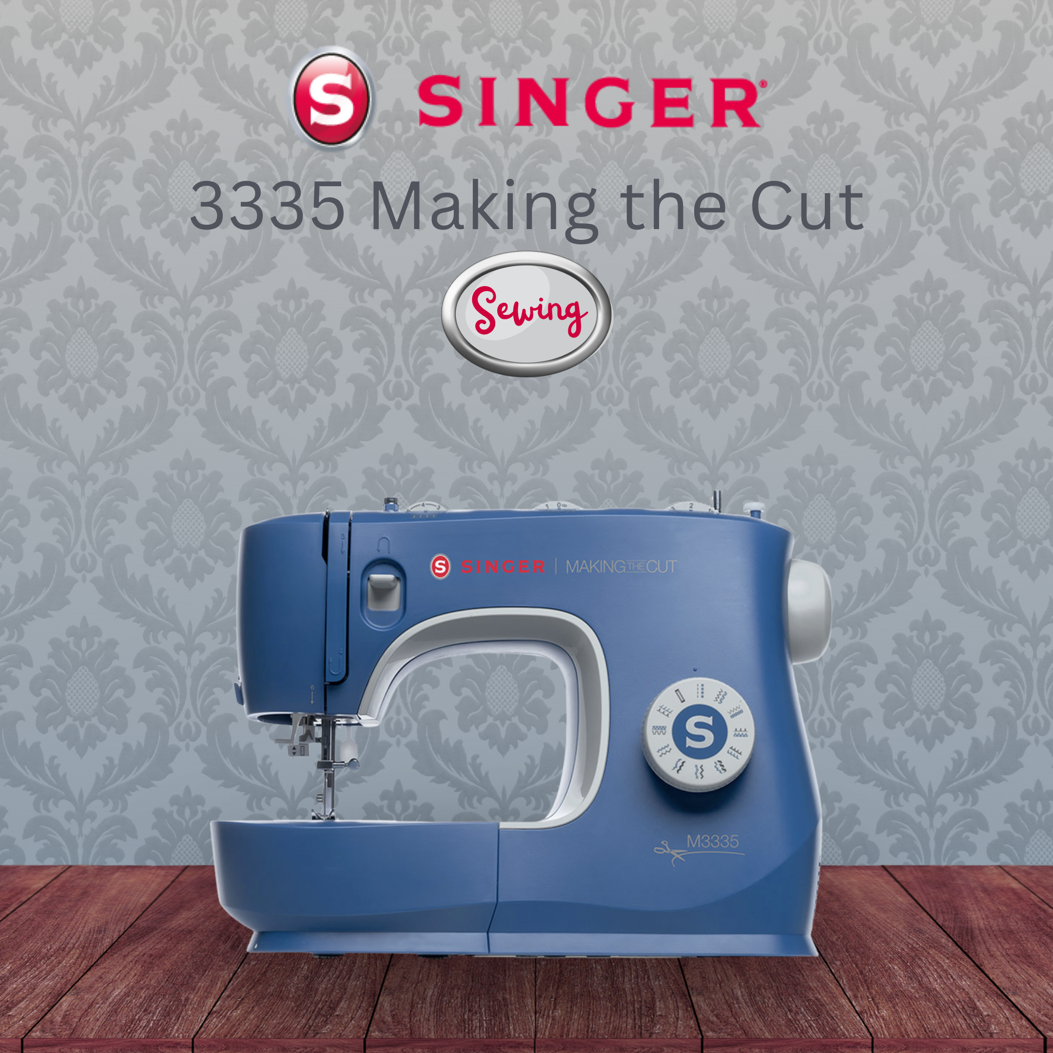 Hand Cut Singer Domestic Sewing Singer