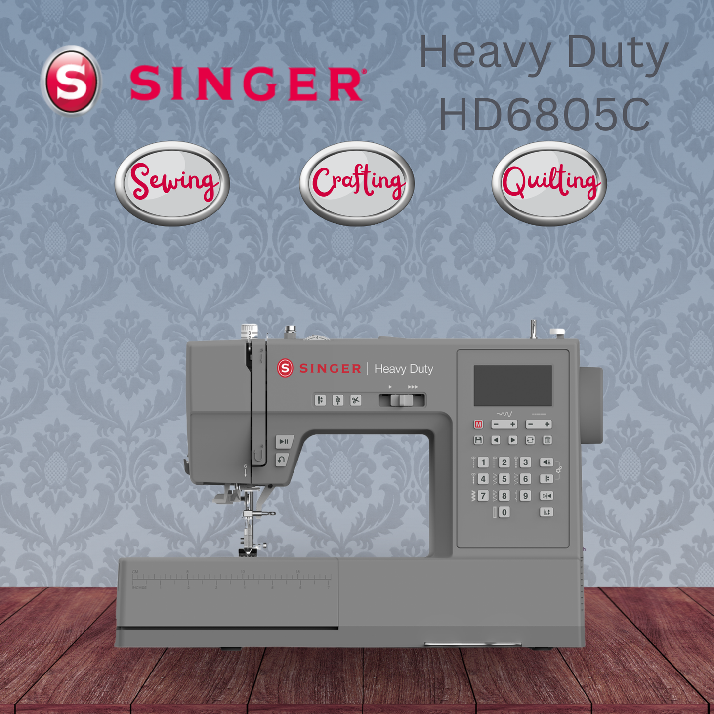 Domestic Sewing Singer Heavy Duty HD6805C