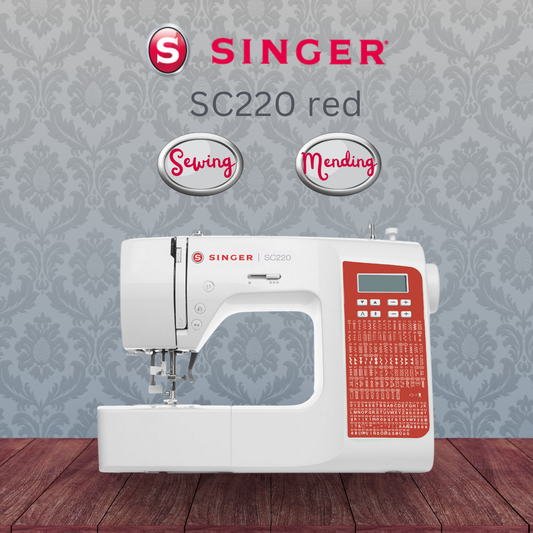 Domestic Sewing Singer SC220 RED
