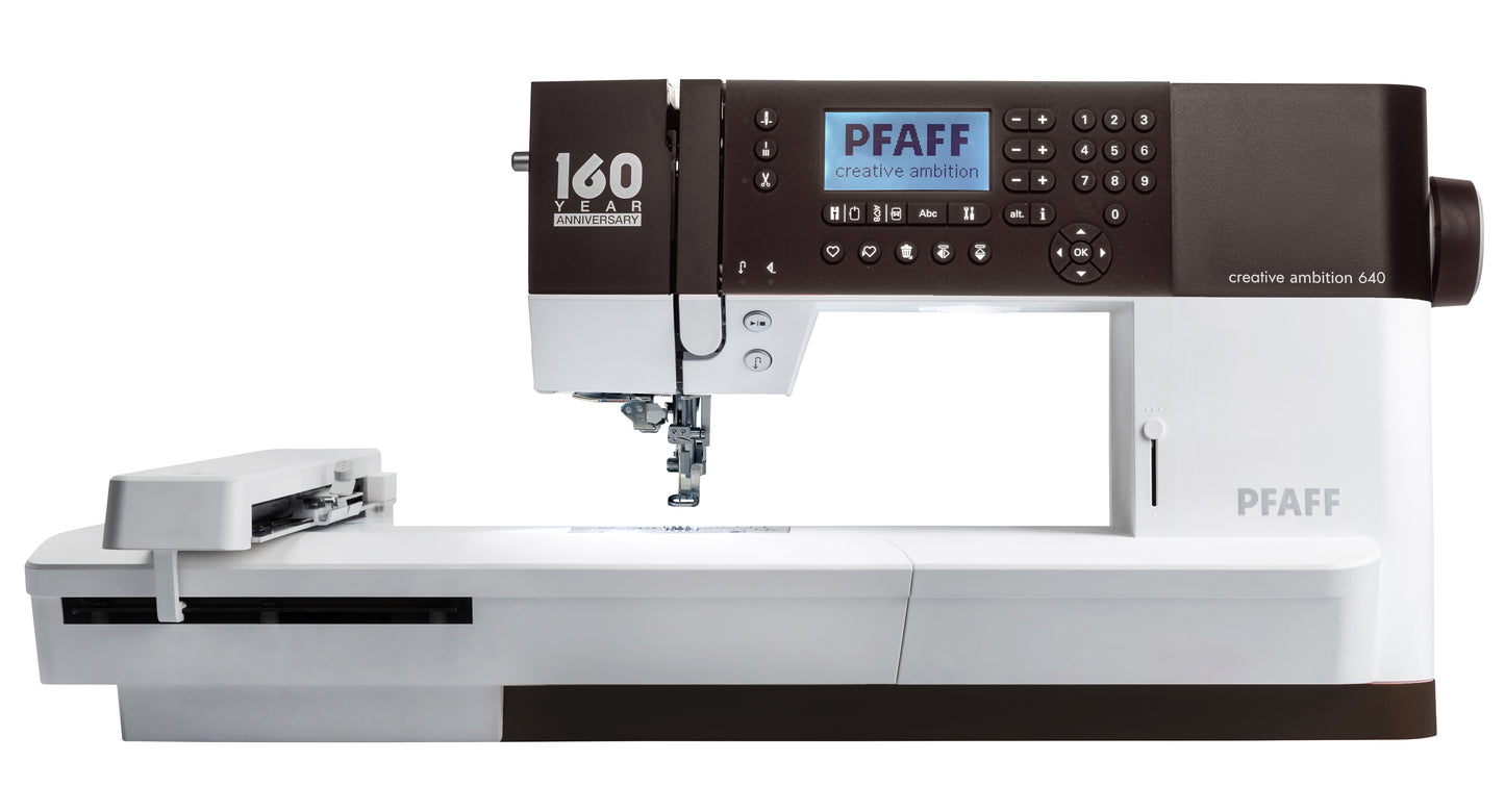 Domestic Embroidery PFAFF creative Ambition 640